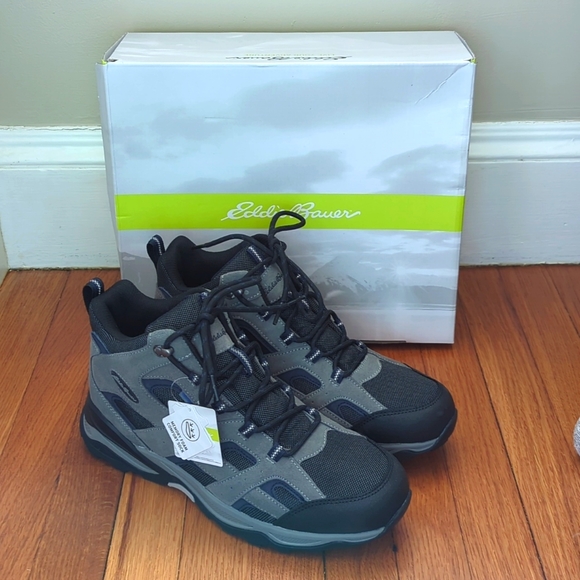 NWT Eddie Bauer Mens Waterproof Boots - Picture 1 of 10